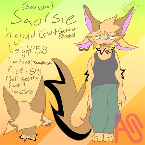 Saorsie Ref Sheet Darklysprout Illustrations Art Street