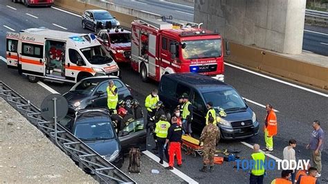 Rondissone Settembre Incidente Sulla Torino Milano Morta Maria