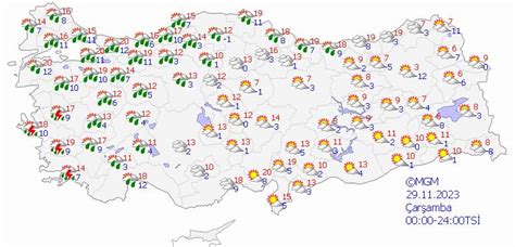 Son Dakika Meteoroloji bugün için de sarı ve turuncu kodlu uyarı