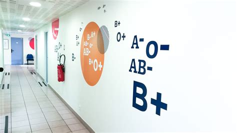 Habillage Mur Efs Tablissement Fran Ais Du Sang On Behance