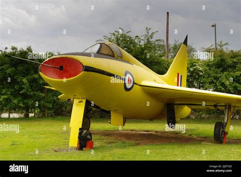 Boulton Paul P111a Vt935 Midland Air Museum Coventry Stock Photo