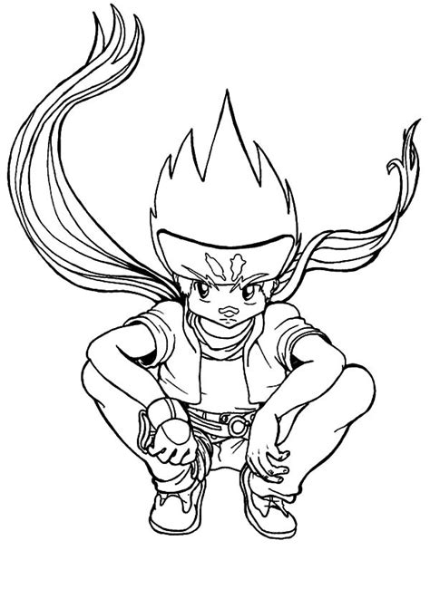 Dibujo De Beyblade Para Colorear Y Pintar 11802