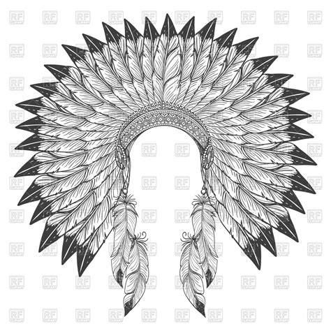 Indian Feather Vector At Collection Of Indian Feather Vector Free For Personal Use