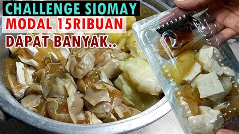 Cara Membuat Siomay Kuah Kacang Dengan Modal 15 Ribu Youtube