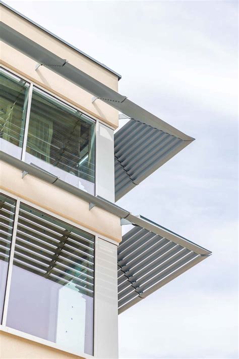 Aluminium Brise Soleil Solar Shading Shadex 190 Horizontal Brise