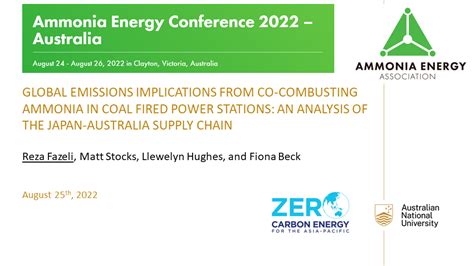 Ammonia Energy Conference 2022 Australia Ammonia Energy Association