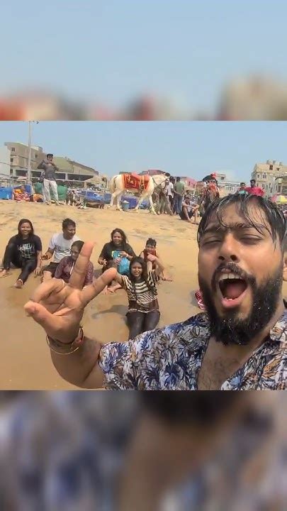 Puri Beach 🏖️ Day 2 ⛱️ Beach Enjoy Fun Happy Beachlife Sun Shine