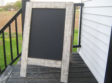 Sandwich Board Sign Outdoor Chalkboard Custom Made You Pick Etsy