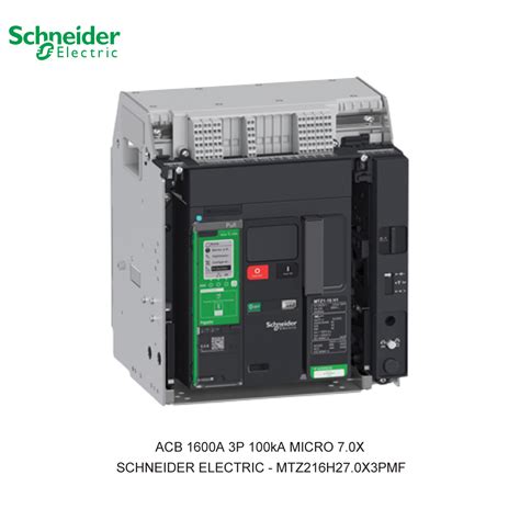 Acb 1600a 3p 100ka Micro 70x Schneider Electric