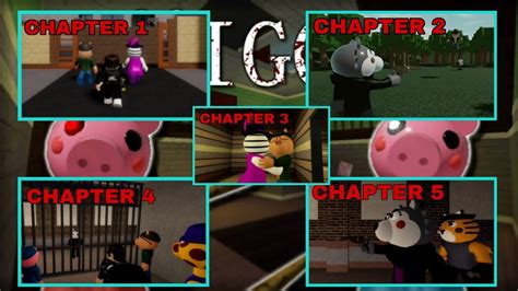 Piggy Book 2 Chapters 1 5 All Endings Youtube