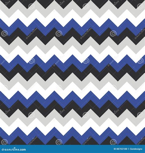 Chevron Pattern Seamless Vector Arrows Geometric Design Colorful White