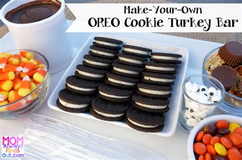 Oreo Turkeys How To Set Up A Diy Oreo Cookie Turkey Bar