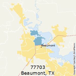 Beaumont Tx Zip Code Map - United States Map