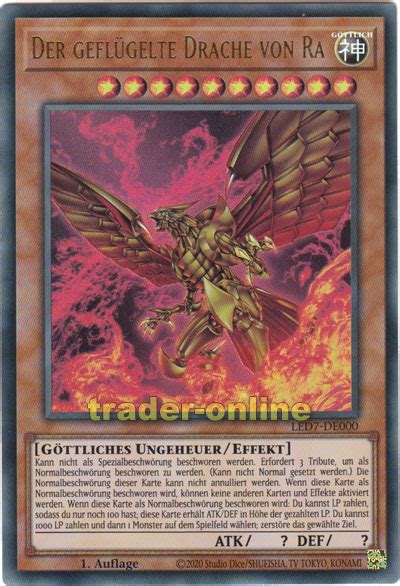 Der geflügelte Drache von Ra Trader Online de Magic Yu Gi Oh