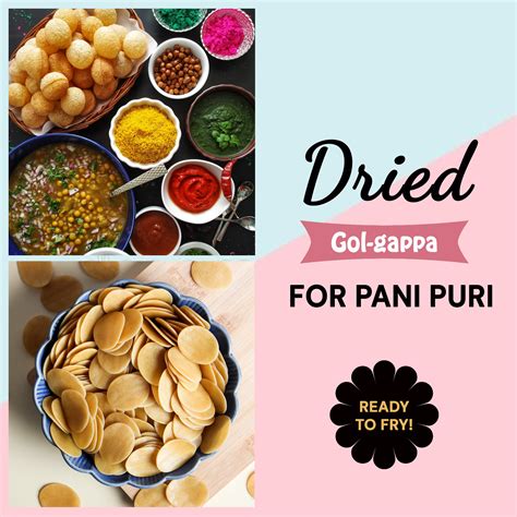 Urban Platter Ready To Fry Dry Gol Gappa Pani Puris 1Kg Urban Platter