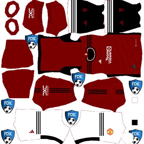 Manchester United DLS Kits 2024 - Dream League Soccer Kits 2024🔅 ...