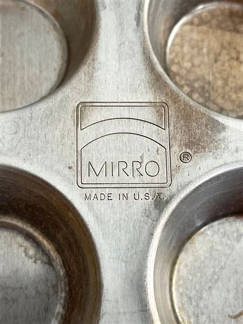 Vintage Mirro Aluminum Mini Cupcake Pans Lot Of Etsy