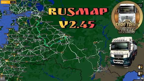 Rusmap V Upd Euro Truck Simulator V X