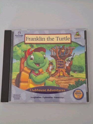 Franklin The Turtle Clubhouse Adventures Pc Cd Rom Winmac Cib Ebay