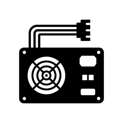 Power Supply Icon Vector Design Templates Simple And Modern