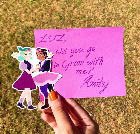 Luz and Amity Grom Dance Sticker | Etsy