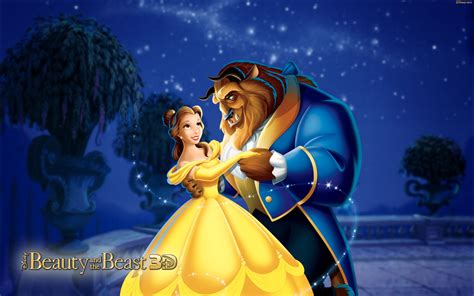 Beauty And The Beast 3D Disney Princess Wallpaper 34653650 Fanpop