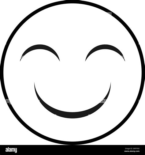 Smiley face emoji Black and White Stock Photos & Images - Alamy