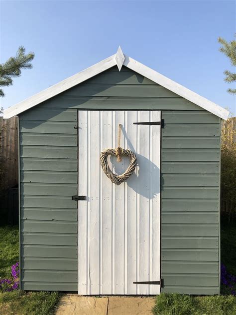 Pin On New Home ️ Painted Garden Sheds Cuprinol Garden Shades