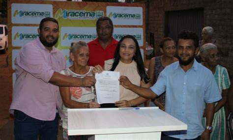 PREFEITURA DE MIRACEMA DO TOCANTINS ASSINA ORDEM DE SERVIÇO PARA