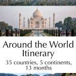 Around the World Itinerary: 13 Months & 35 Countries – Earth Trekkers