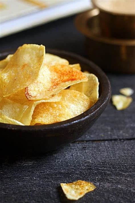 Homemade Potato Chips Recipe Cripsy Cook Click N Devour