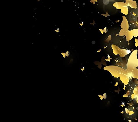 Details More Than 71 Golden Butterfly Wallpaper In Coedo Vn