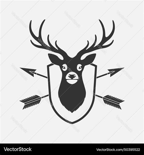 Hunting symbol Royalty Free Vector Image - VectorStock