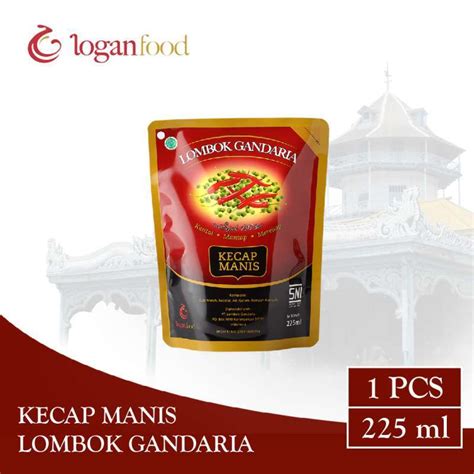 Jual LOMBOK GANDARIA Kecap Manis Pouch 225 ML Di Seller KENZO MARKET