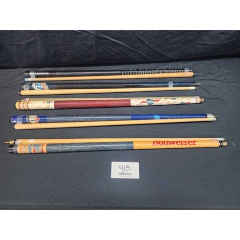 Collection of Pool Cues - EG Auctions