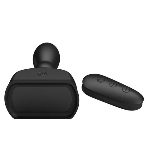 Надуваем анален плъг с вибрации и дистанционно 11 8см Mr Play Anal Plug цена Секс шоп