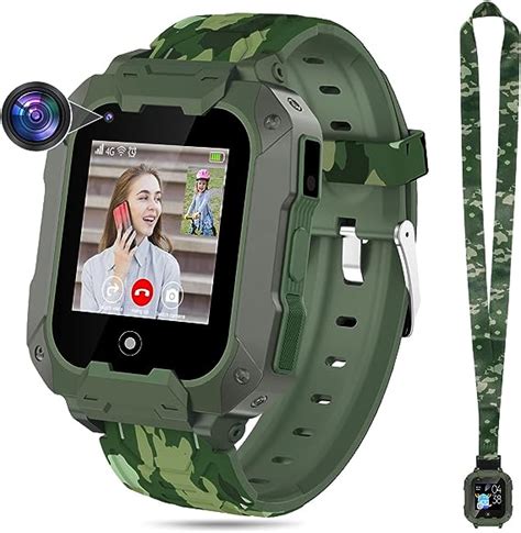 Okyuk T Smartwatch Kinder Mit Gps Und Telefon Kinder Smartwatch Mit