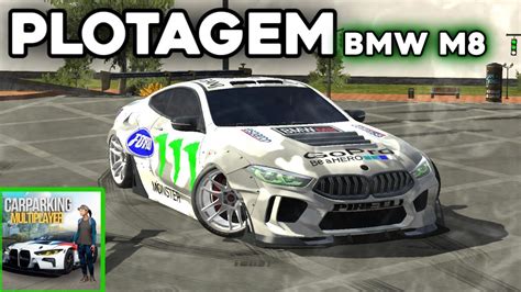 Plotagem Bmw M Monster Energy Car Parking Multiplayer Games Top