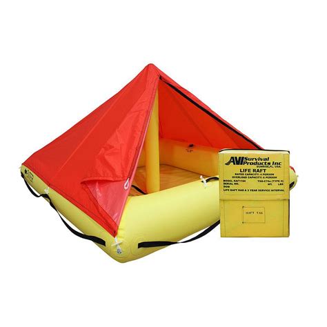 Avi Survival Life Raft Person Faa Tso C A Type Ii