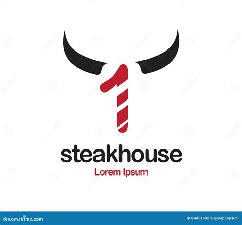 Steakhouse Logo Design stock vector. Illustration of fresh - 84451642