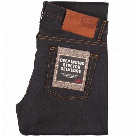 Naked Famous Denim Easy Guy Deep Indigo Stretch Selvedge