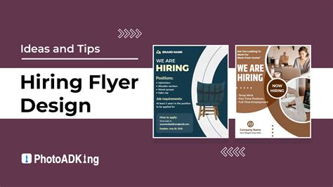 Hiring Flyer Ideas To Make The Hiring Process Easier