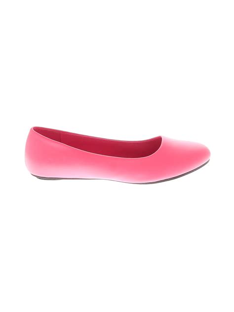 Hot Cakes Solid Pink Flats Size Off ThredUP