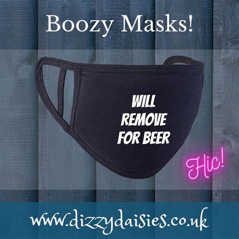 Washable Reusable Face Masks with Funny Slogans from UK | Etsy