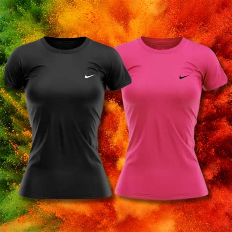 Camiseta Baby Look Dry Fit Esportiva Feminina Logo Prata Ideal Para