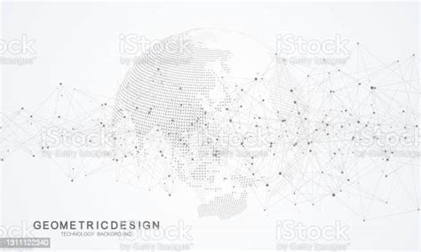 글로벌 네트워크 연결 글로벌 비즈니스의 세계지도 포인트 및 라인 구성 개념 인터넷 기술 소셜 네트워크 벡터 일러스트레이션 글로벌