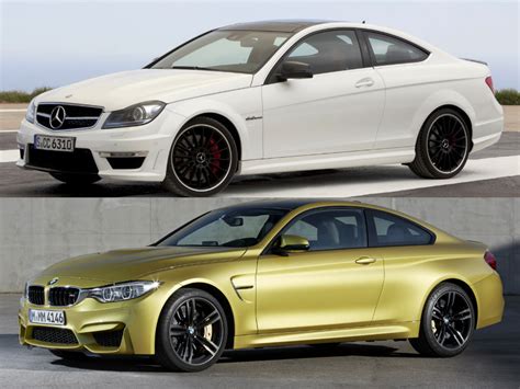 Mercedes Benz C 63 Amg Coupe Vs Bmw M4 Speedometer Battle Autoevolution