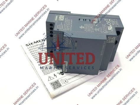 Siemens Ep Sb Ay Logo Power Stabilized Power Supply United