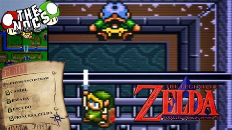 The Legend Of Zelda Parallel Worlds Remodel Español Como Conseguir La Espada Y Escudo