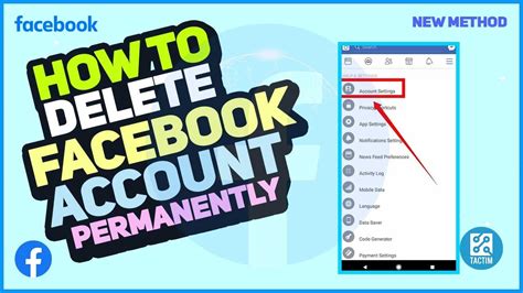 How To Delete Facebook Account Permanently Step By Step Guide 2023